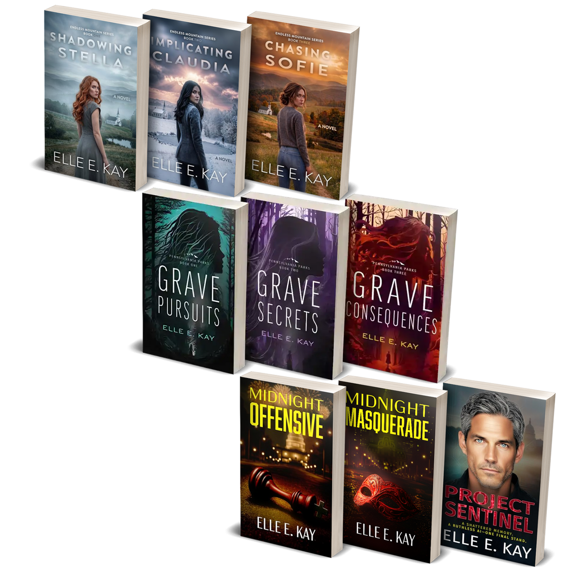 Romantic Suspense Paperback Bundle